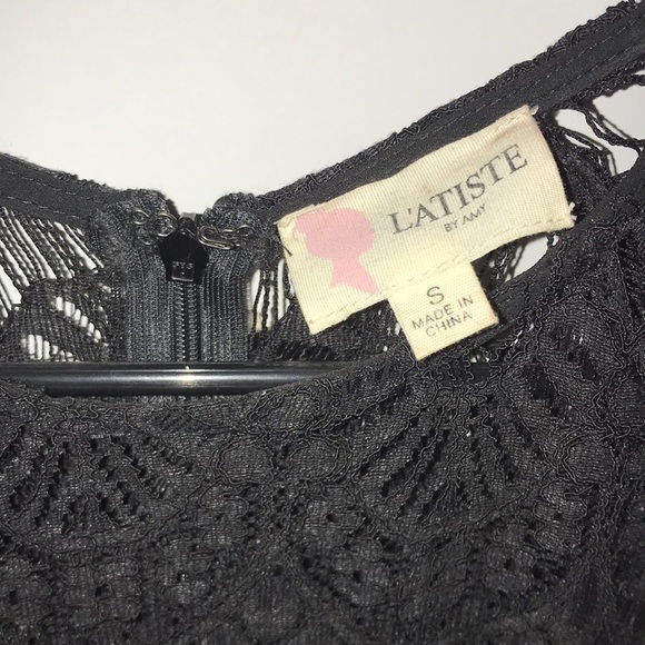 TOBI Black Lace Dress - Picture 6 of 10